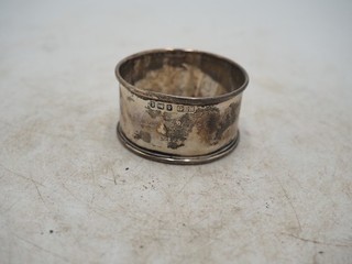VINTAGE STERLING NAPKIN RING #6