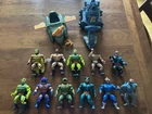 Masters of the Universe lot MOTU He-Man 1980s Vintage 11 Figure lot 2 Vehicles