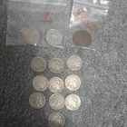 Buffalo Nickels Lot of 10 Circulated Coins Mixed Dates 5C Variety + bonus