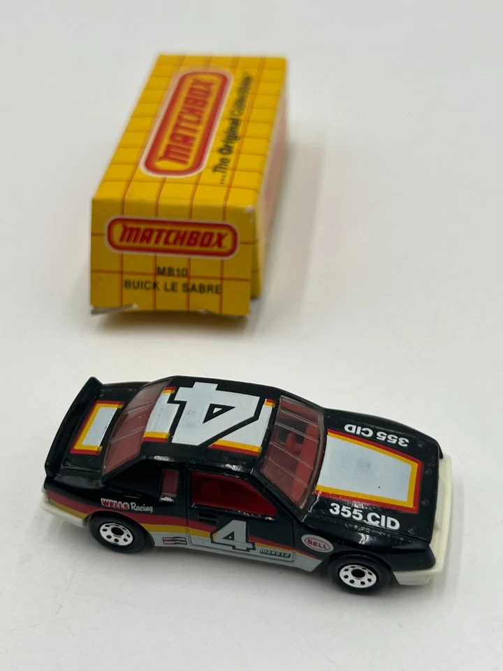 火柴盒 Superfast MB10 别克 Le Sabre #4 355 CID 现货汽车 1987 年澳门制造 — 第 2/4 张图片
