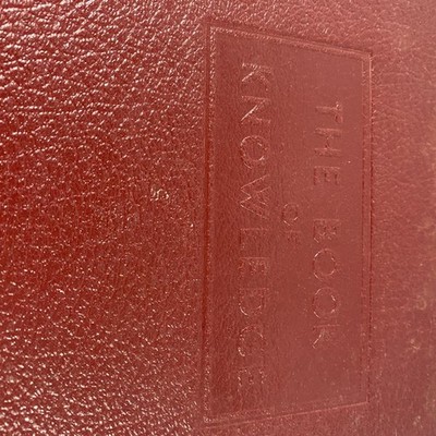 Vintage 1952 The Book of Knowledge Children's Encyclopedia Vol 9
