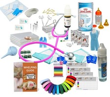 Deluxe Whelping Kit Puppy Delivery Pack ROYAL CANIN MILK Ancol Whelping Collars