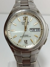 Citizen Attesa Solar Radio Wave Wristwatch 38mm Ref H100 T010431 Mens