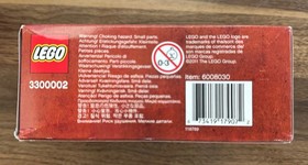 LEGO Christmas Holiday Set 3300002 Santa Claus and Fire Place *RETIRED* CREASES