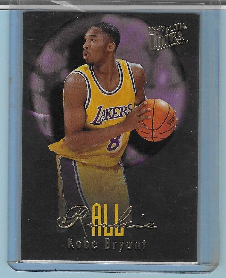 1996-97 Fleer Ultra All Rookie Kobe Bryant #3 of 15 RC ROOKIE CARD LAKERS