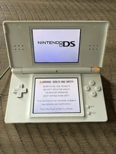 Nintendo DS Lite Handheld Console with Charger - Tested Hinge Cracked