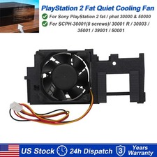 PlayStation 2 Fat Quiet Cooling Fan Upgrade Modification For SCPH-30000 50000