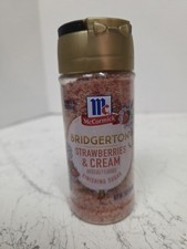 McCormick Bridgerton Finishing Sugar Strawberries Cream Limited Edition 3.16 oz