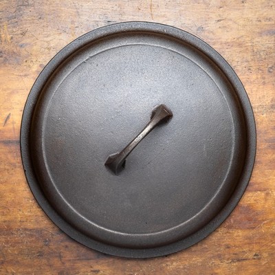 Griswold #8 1288 Dutch Oven Lid Easy Clean Cast Iron Restored