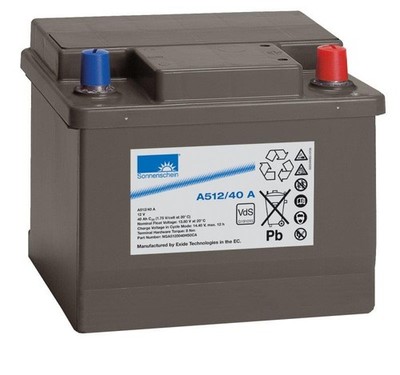 Exide Sonnenschein A512/40 A VdS 12V 40Ah dryfit Blei-Gel-Akku VRLA