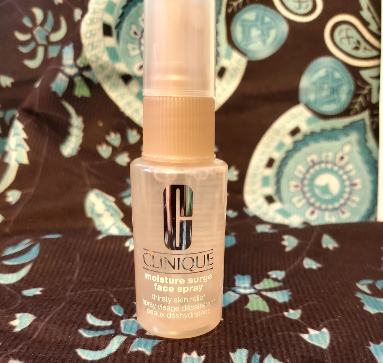 CLINIQUE Moisture Surge Hydrating Face Spray Travel Size 30ml for Dry Skin-image