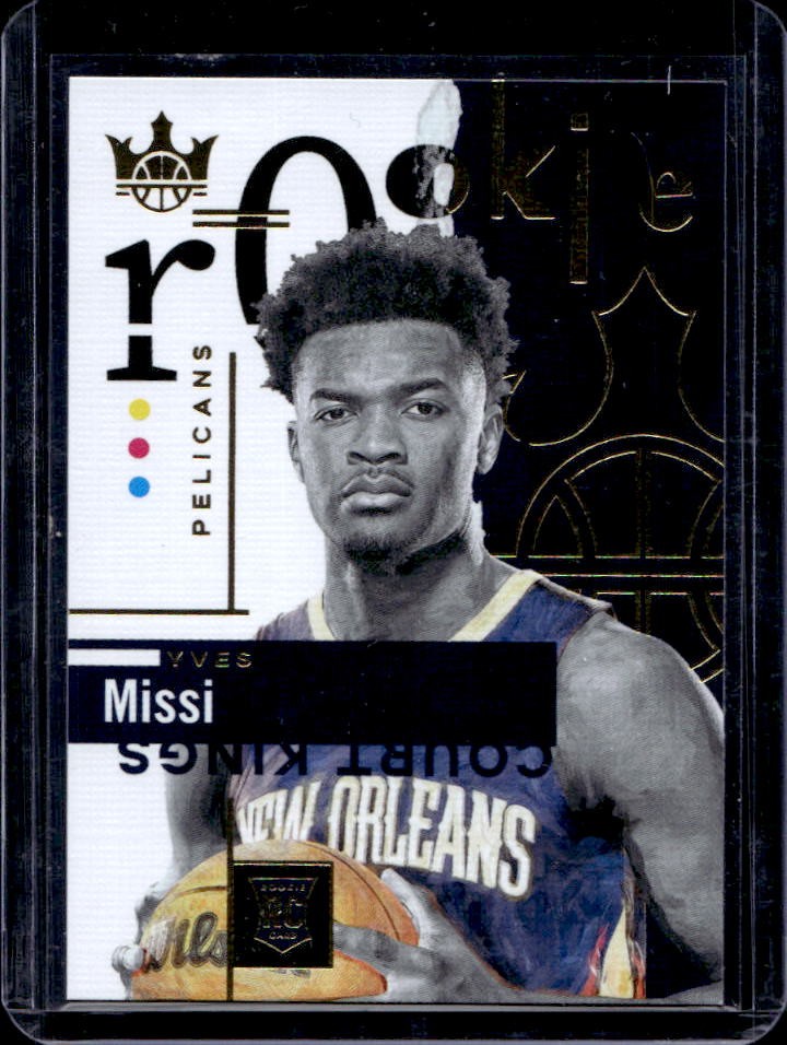 2024-25 Panini Court Kings Yves Missi Rookie Tier One RC #113 Pelicans