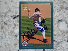 Twins Eddie Guardado Signed Autographed 2001 Topps 50 Years Mint