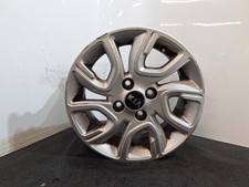 2017 KIA PICANTO {RI_MF} 5.5JX14 ET45 - SCUFFED RIM, LIGHTLY SCUFFED SPOKE.