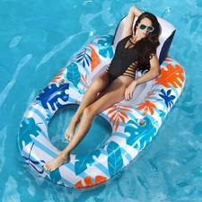 Inflatable Pool Floats Lounger Adult - Water Swimming Pool Float Lounge Raft ...