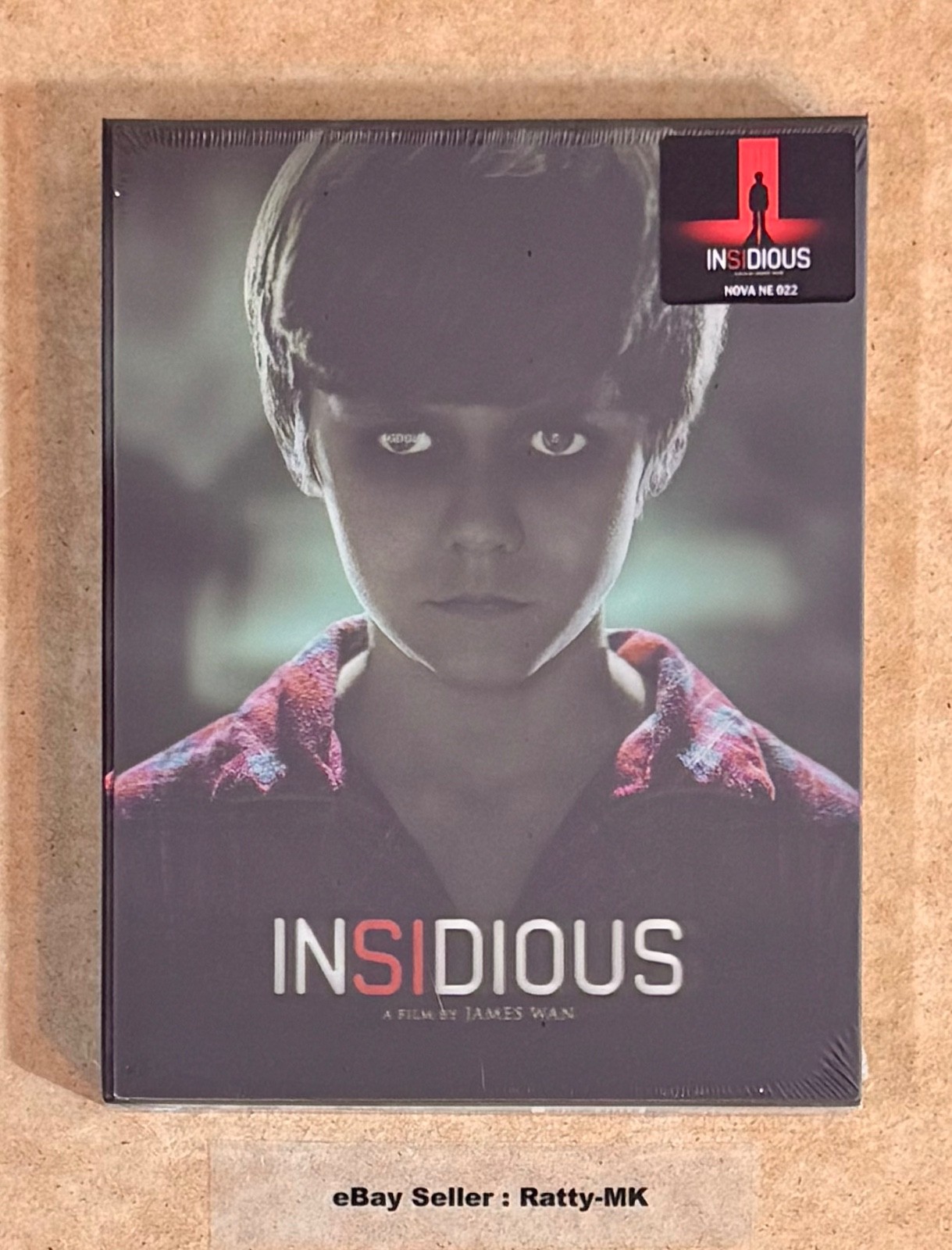INSIDIOUS - NOVA NOVAMEDIA LENTICULAR BLU RAY STEELBOOK - NEW & SEALED