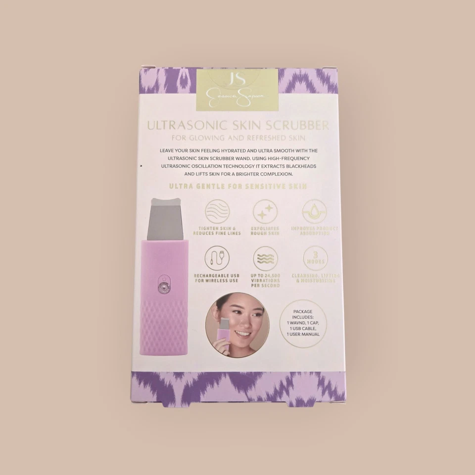 NIB Jessica Simpson Skin Scrubber Rechargeable Cleansing Moisturizing Exfoliate - Image 2 of 2