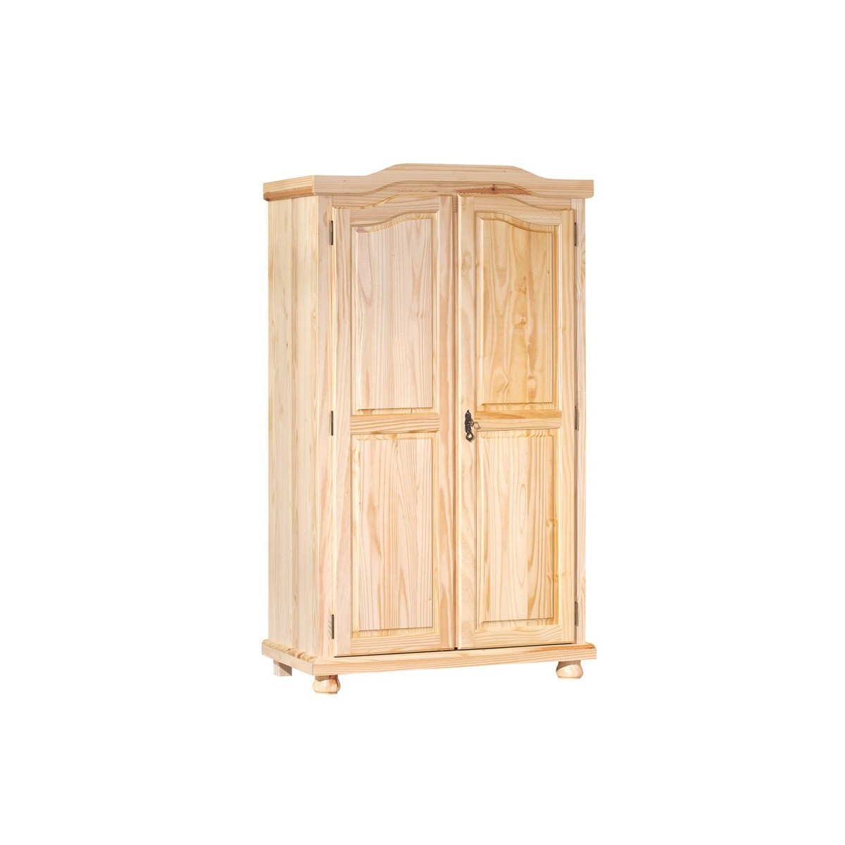 Armoire en pin Cardaillac pour un rangement chaleureux de la chambre