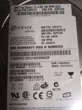 IBM x360 73.4 harddrive SCSI SCA Ultra 320 Hardrive only