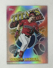 Topps 2026 Titans of the Game Holo Insert Corbin Carroll Arizona Diamondbacks