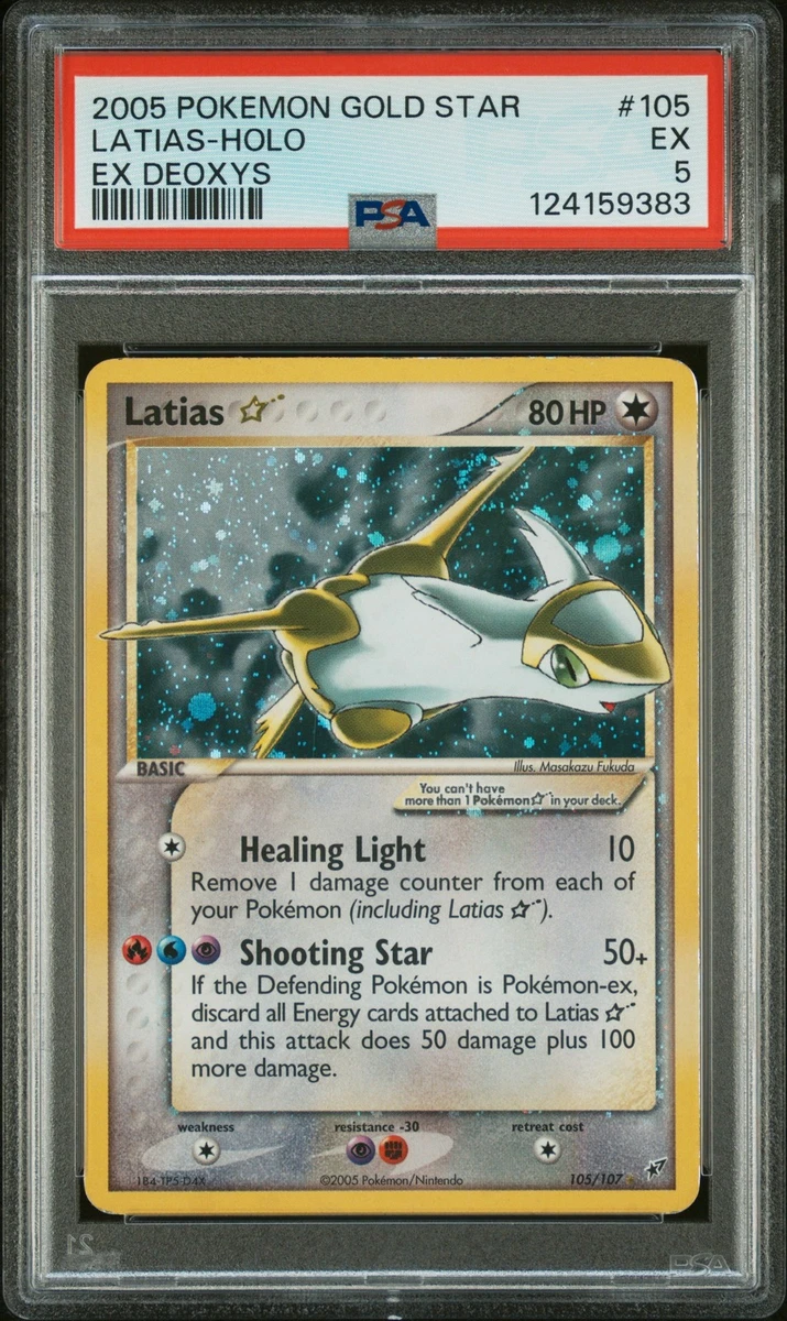 Latias Star Pokémon TCG Cards for sale | eBay