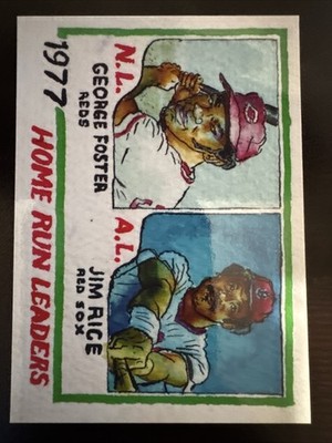 2025 Topps Shoebox Treasures #58 George Foster Jim Rice