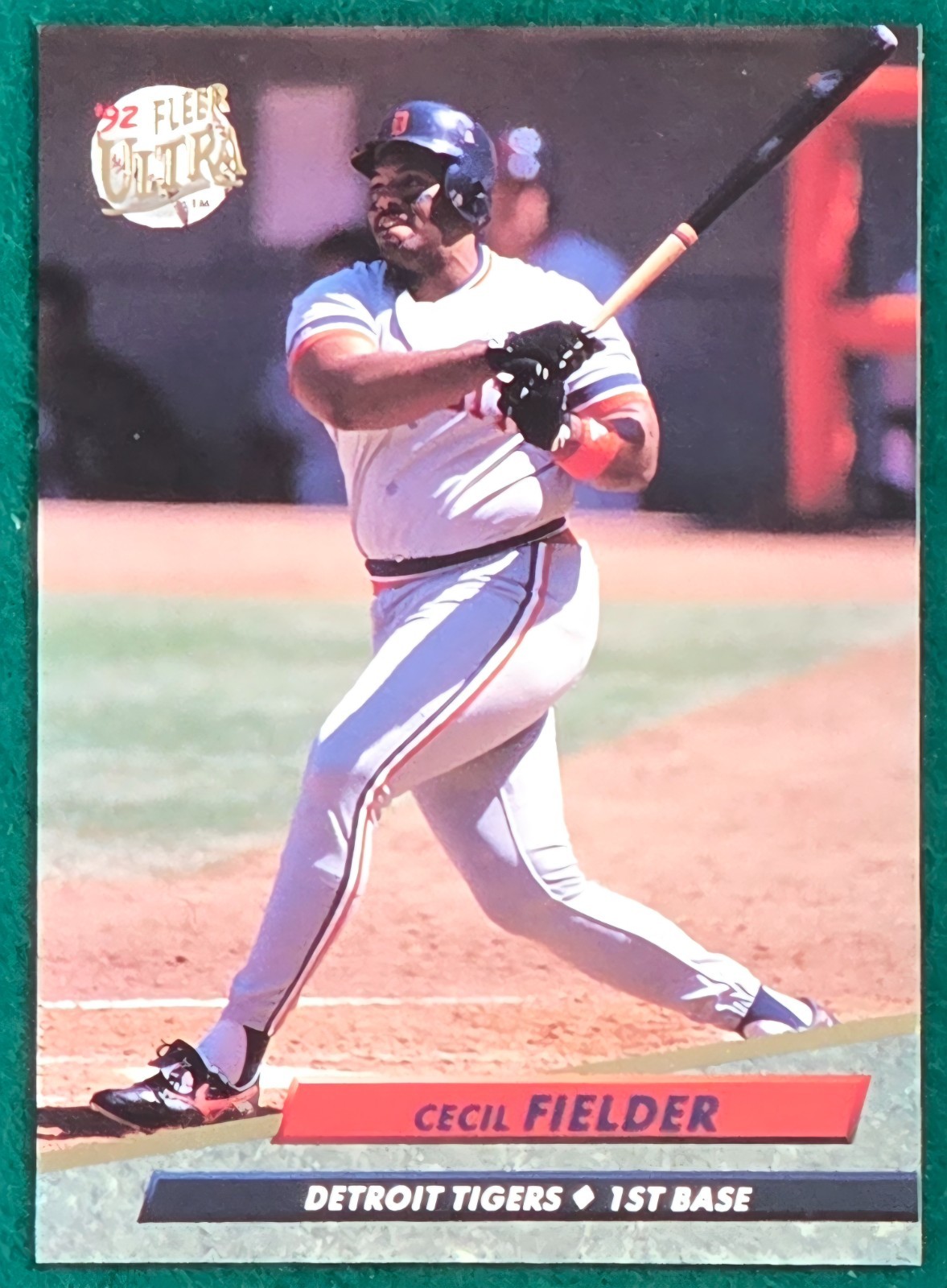 Cecil Fielder - 1992 Fleer Ultra #59 - Detroit Tigers Baseball Card