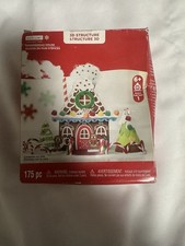 Christmas Craft Gingerbread House 3d Structure 175 PCs