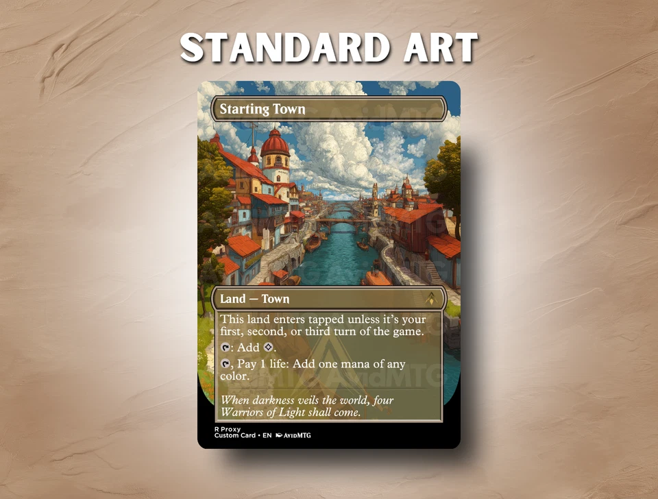 Starting Town - Custom Magic: The Gathering Card - Image 4 of 4