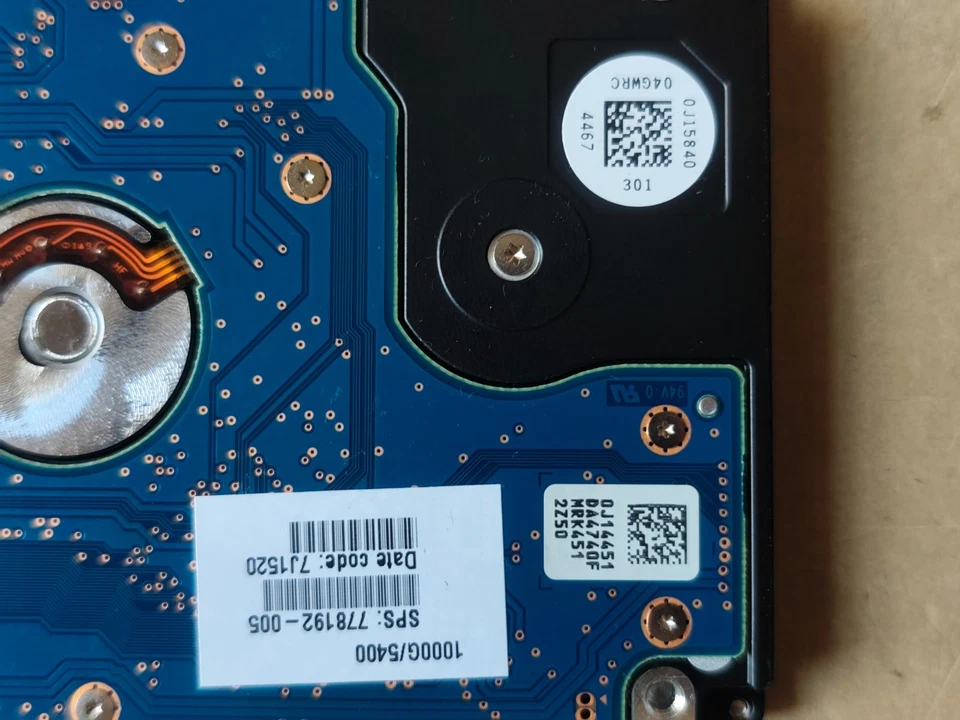 HGST HTS541010A9E680 1 TB 2,5" HDD Festplatte 5400rpm 8MB SATAIII - Bild 4 von 4