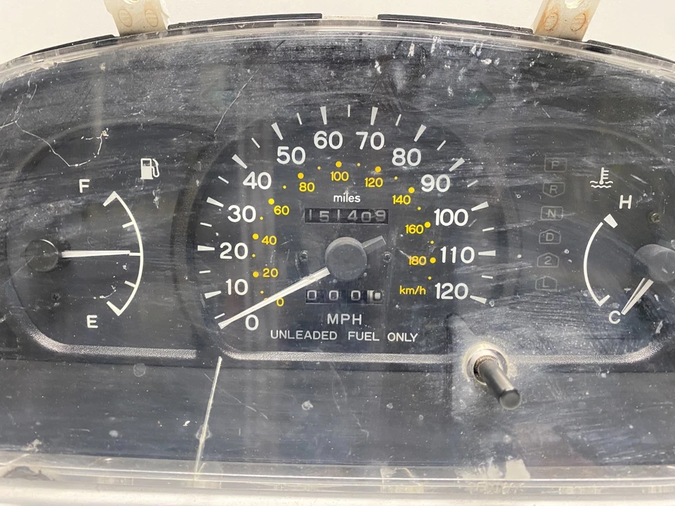 93-96 MITSUBISHI MIRAGE INSTRU VELOCÍMETRO CLÚSTER MILLAS 151409 OEM, 257-61564 Foto 4 de 4