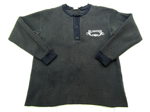 VTG Alabama Thermal Shirt Mens Large 1986 Fans Tour Rock Band Music Long Sleeve