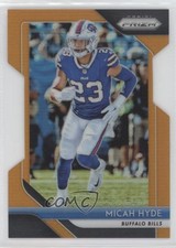 2018 Panini Prizm Orange Prizm 232/249 Micah Hyde #179 0kz8