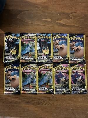 Team Up 3 Card Booster Pack (Factory Sealed) Art Set!