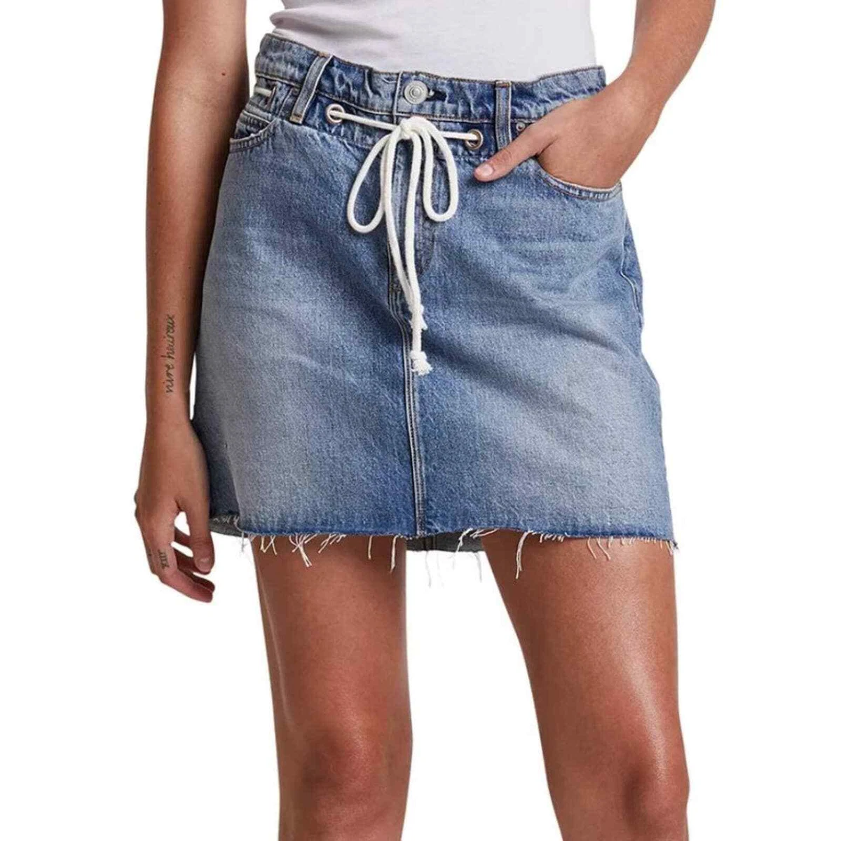 Hudson jean skirt 2025