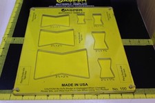 Jasper Tools M 100 model 100 Butterfly Template Made In The USA