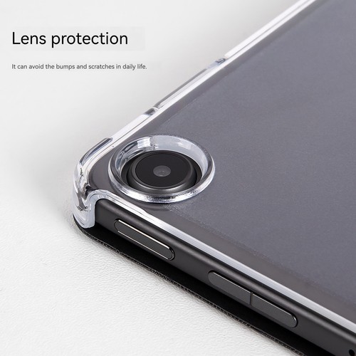 Tablet Case PC Transparent Protective Case Cover w/ Stand for Amazon Fire Max 11 - Picture 4 of 9
