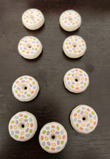 9pcs silicone focal beads for beaded pens