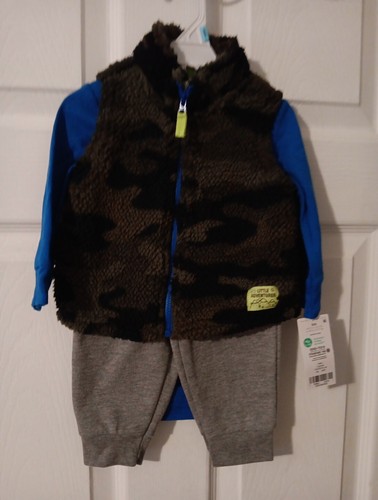 Carter's Bebé Niño 3 Piezas Manga Larga Set 6 Meses (SKU288) - Imagen 2 de 7