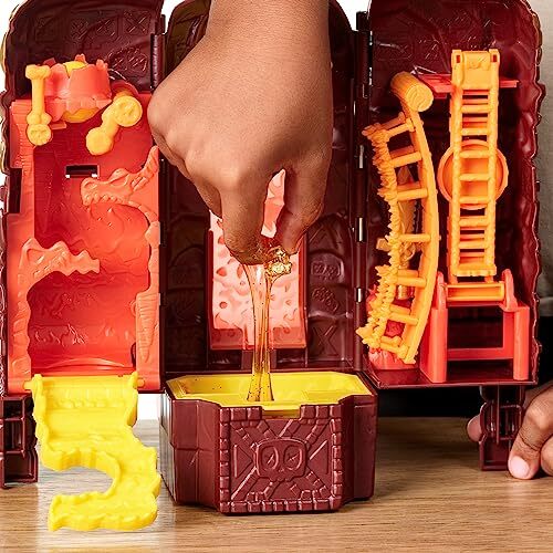 TREASURE X 41757 Lost Lands Skull Island Lava Tower Playset, 15