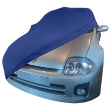 Indoor car cover fits Renault Clio V6 Sport bespoke Le Mans Blue cover Withou...