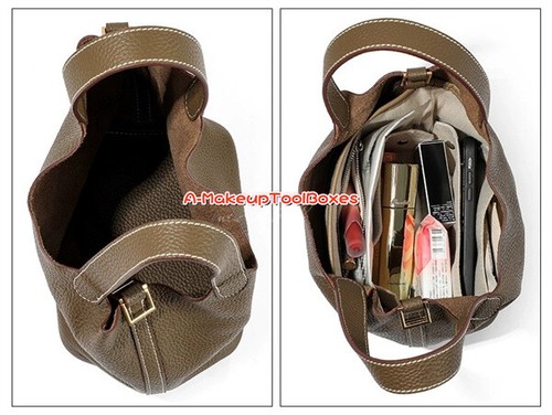 Canvas Organizer Insert Liner Shaper Inner Bag For Hermes Picotin 18/22 S99 - Picture 5 of 5