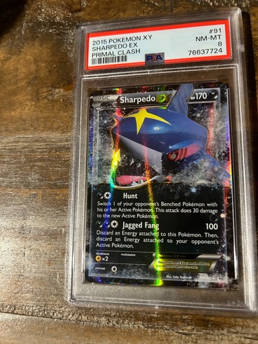 Sharpedo-EX graded PSA 8 for sale on eBay
