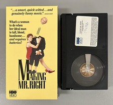 Making Mr. Right Betamax Tape HBO Video John Malkovich Ann Magnuson