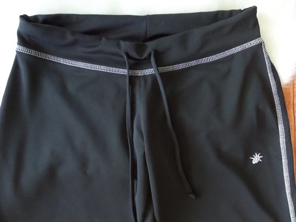 So Sporty Womens Black Stretch Athletic Capri Pants size S - Image 2 of 4