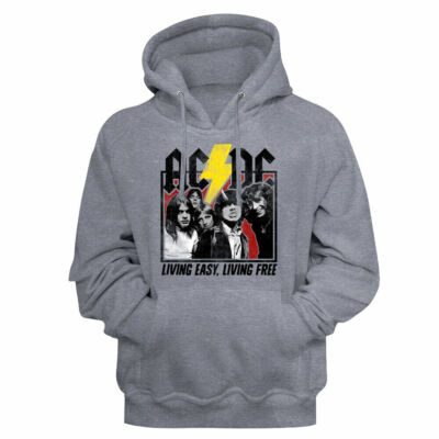 ACDC Highway to Hell Lyrics Hoodie Living Easy Rock Band Album Cover Sweater