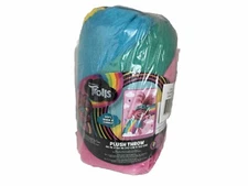 DreamWorks Trolls Happy Beat Plush Throw 46" by 60" NEW Sealed