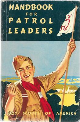 1954 1st Ed 23rd Printing Handbook for Patrol Leaders Boy Scouts of America Book