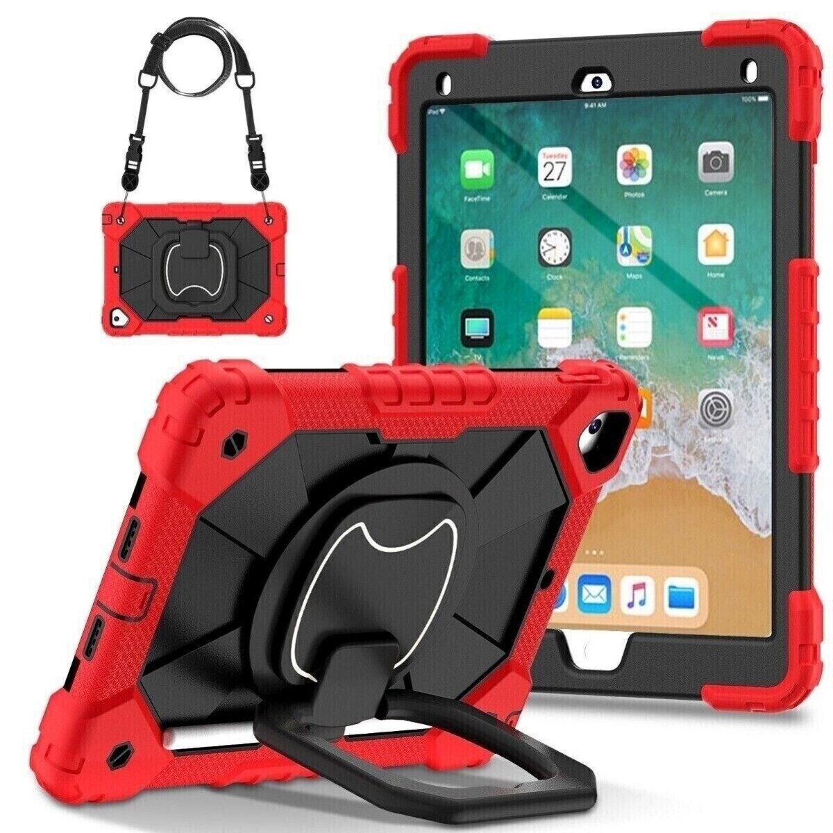 Custodia Antiurto BENTOBEN Per IPad 10.2″ – 9a/8a/7a Gen – Con Tracolla E Supporto - Foto 3