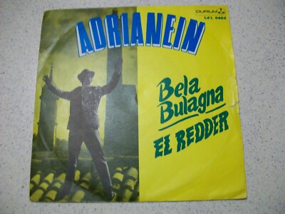 Adrianein    Bela Bulagna / El Redder-45 GIRI-1958